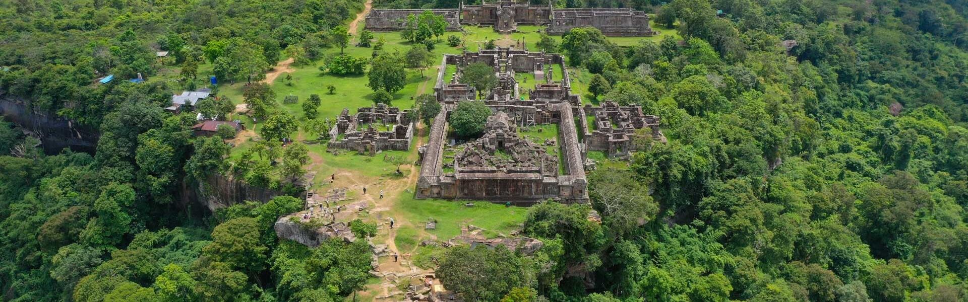 Preah Vihear Temples inside th